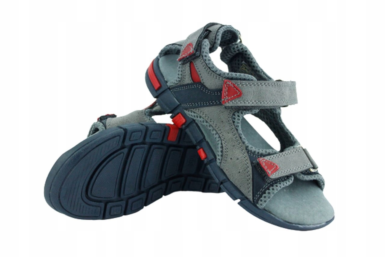 

Kornecki 6714 Sandały Chłopięce Na Rzepy R.26