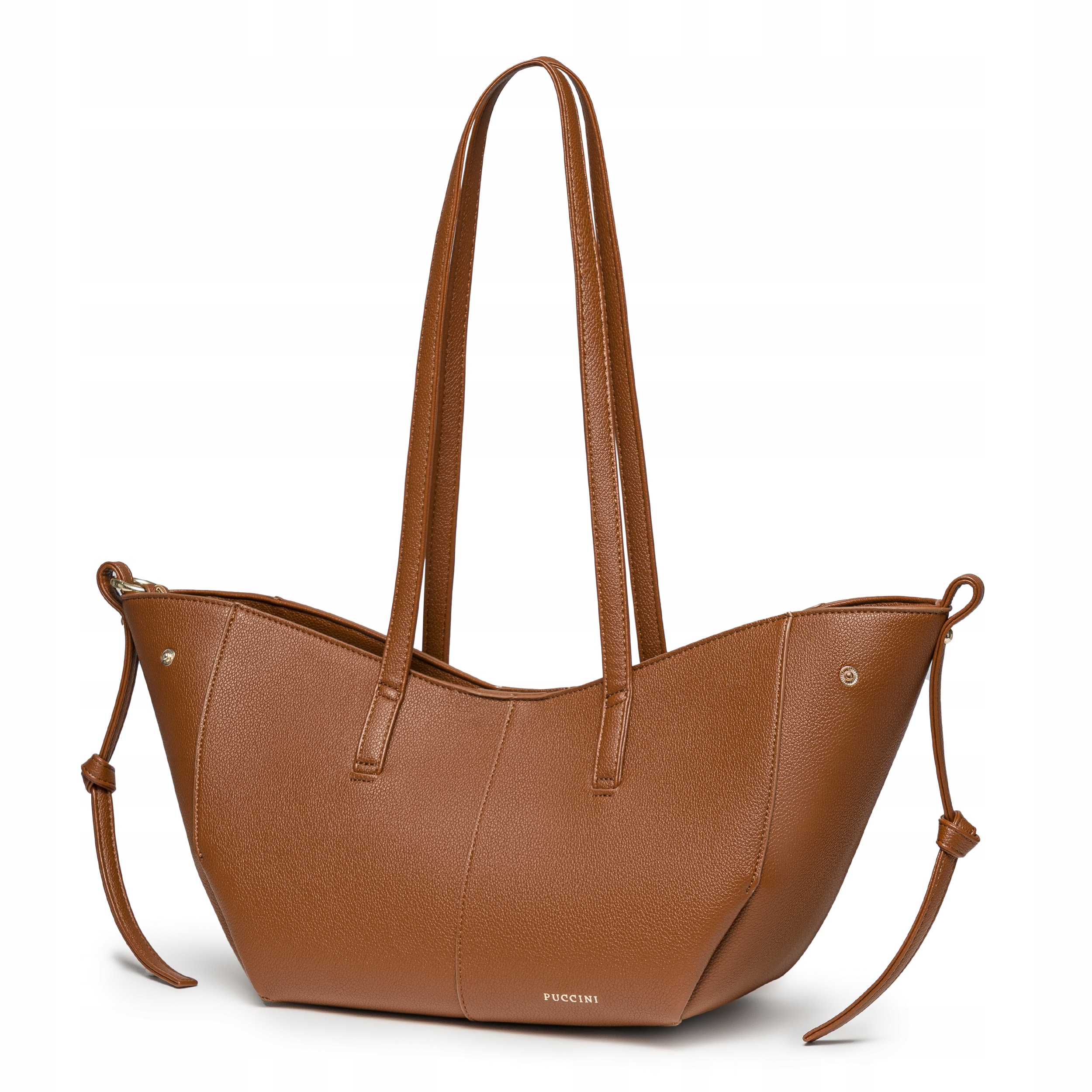 Dámská kabelka Shopper Velká přes rameno Ekokůže Puccini Hnědá BK1251004D-2