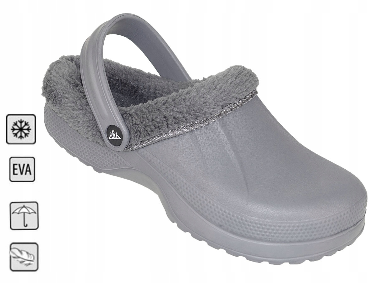 

Klapki Kroksy Ciepłe Ogrodowe Męskie Zimowe Pianki