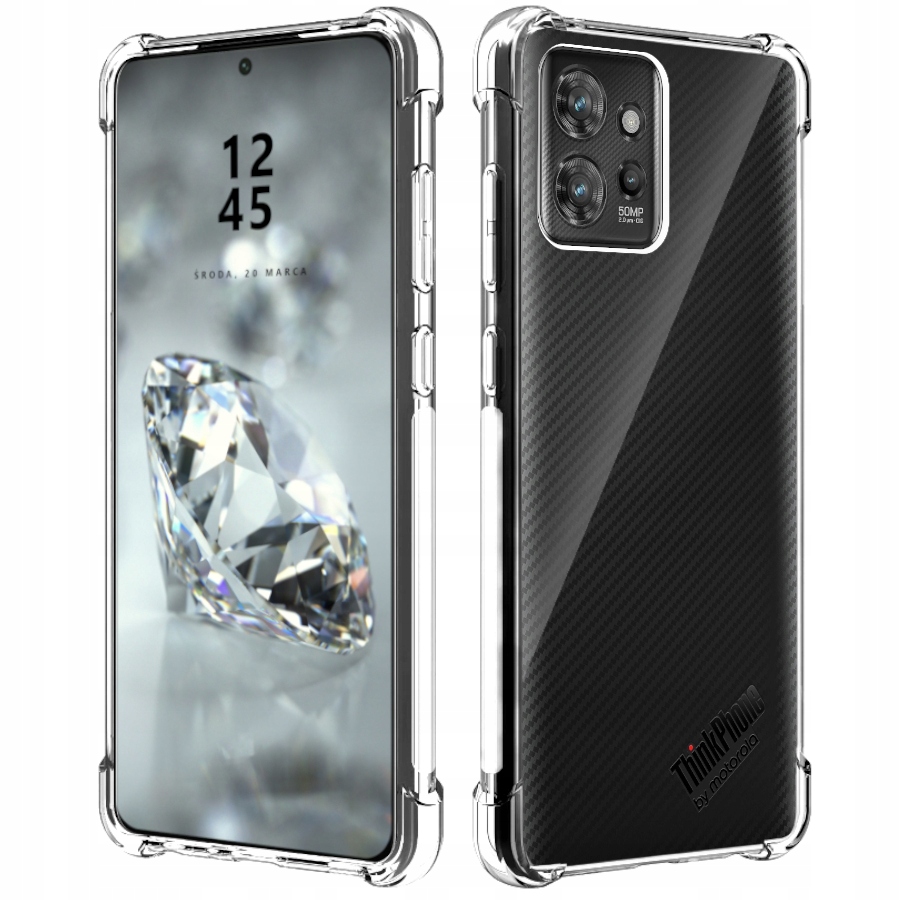 

Etui Do Motorola Thinkphone Pancerne Case Szkło