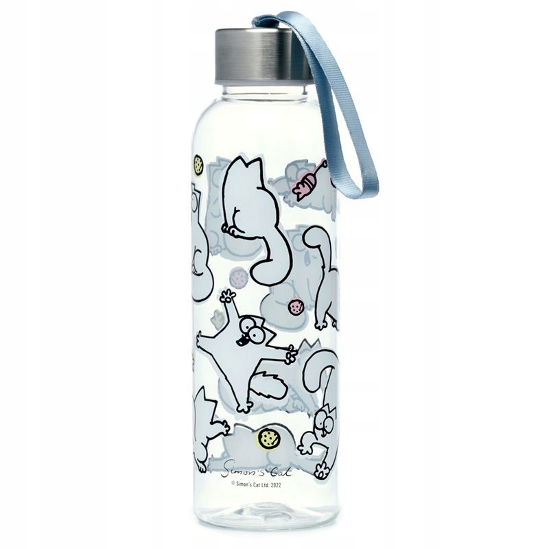 

Kot SIMONa bidon butelka z uchwytem 500ml Bpa free