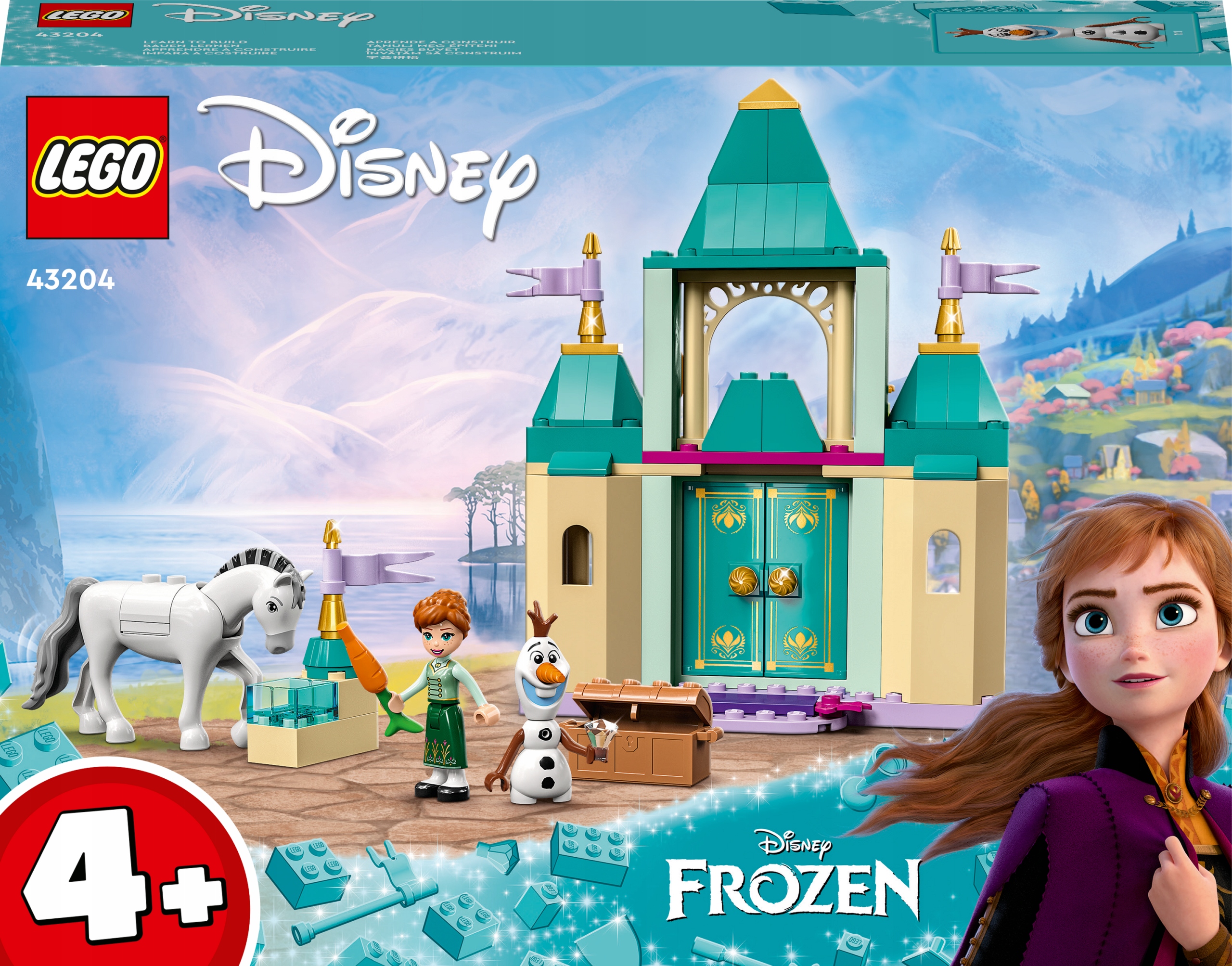 

Lego Disney Zabawa w zamku z Anną i Olafem 43204