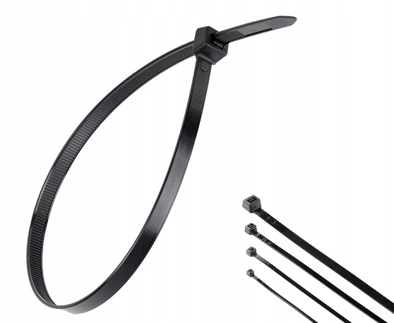 DUŻY ZESTAW OPASEK ZACISKOWYCH TRYTKA TRYTKI 3x100szt MIX (2,5x100/160/200) Marka Geko