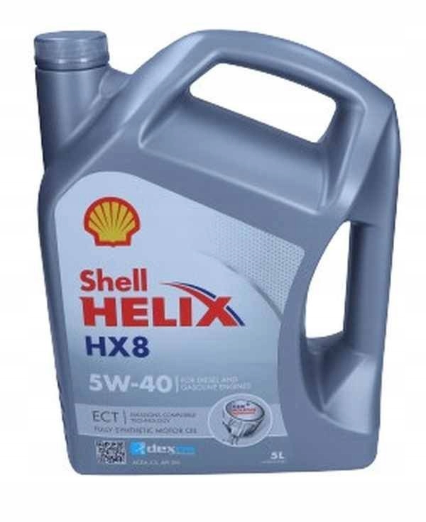 Motorový olej Shell 5W40 5L Helix HX8 Ect