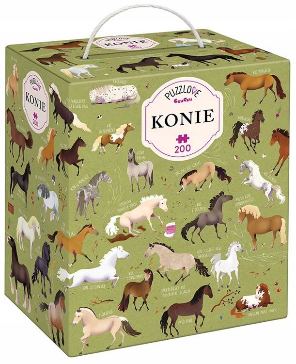 

Czu Czu Puzzle Rodzinne Puzzlove Konie 200 Elem