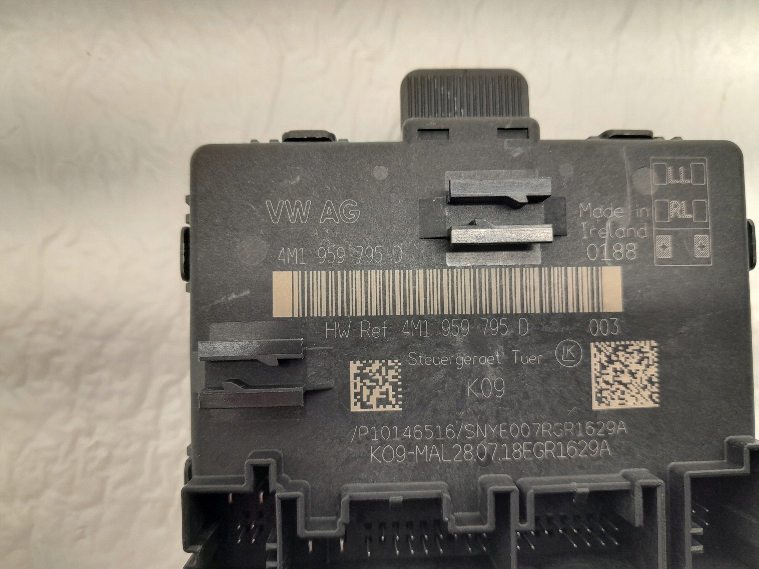 PORSCHE CAYENNE 9Y module control unit door 4M1959795D