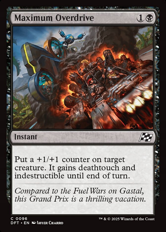 [mtg] Maximum Overdrive (dft)