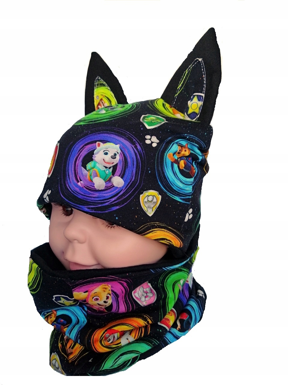 

Czapka Komin Psi Patrol Uszy Zimowa