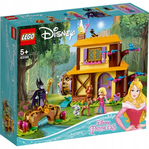 LEGO 43188 DISNEY PRINCESS - LEŚNA CHATKA AURORY