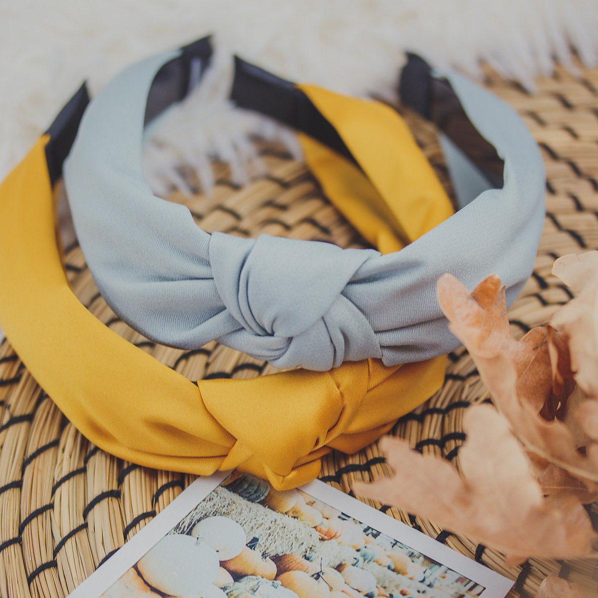 OPASKA DO WŁOSÓW supeł TURBAN węzeł GRZEBYK Model 37646