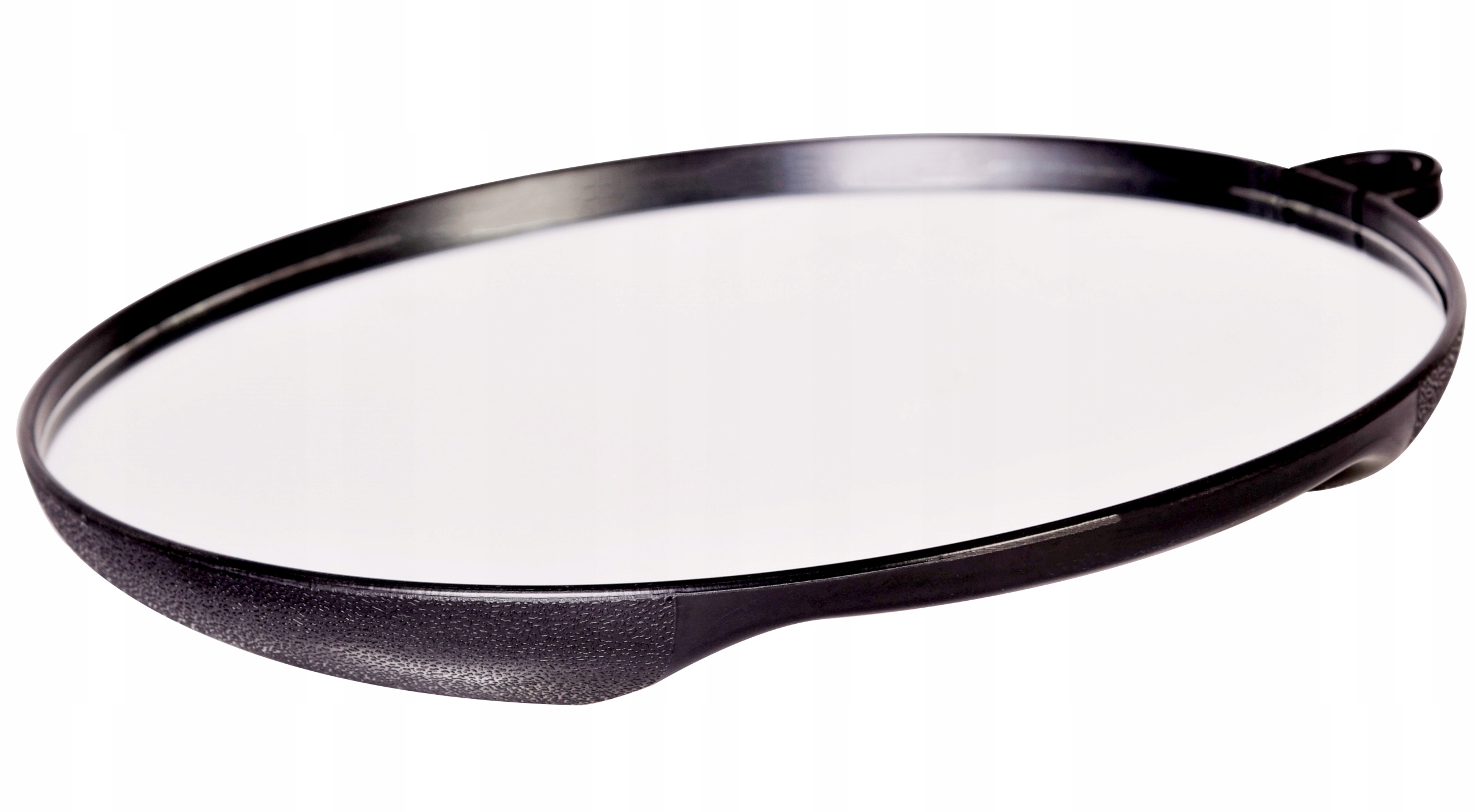 LUSTRO FRYZJERSKIE OKRĄGŁE DUŻE DO SALONU CZARNE EAN (GTIN) 5903816412577