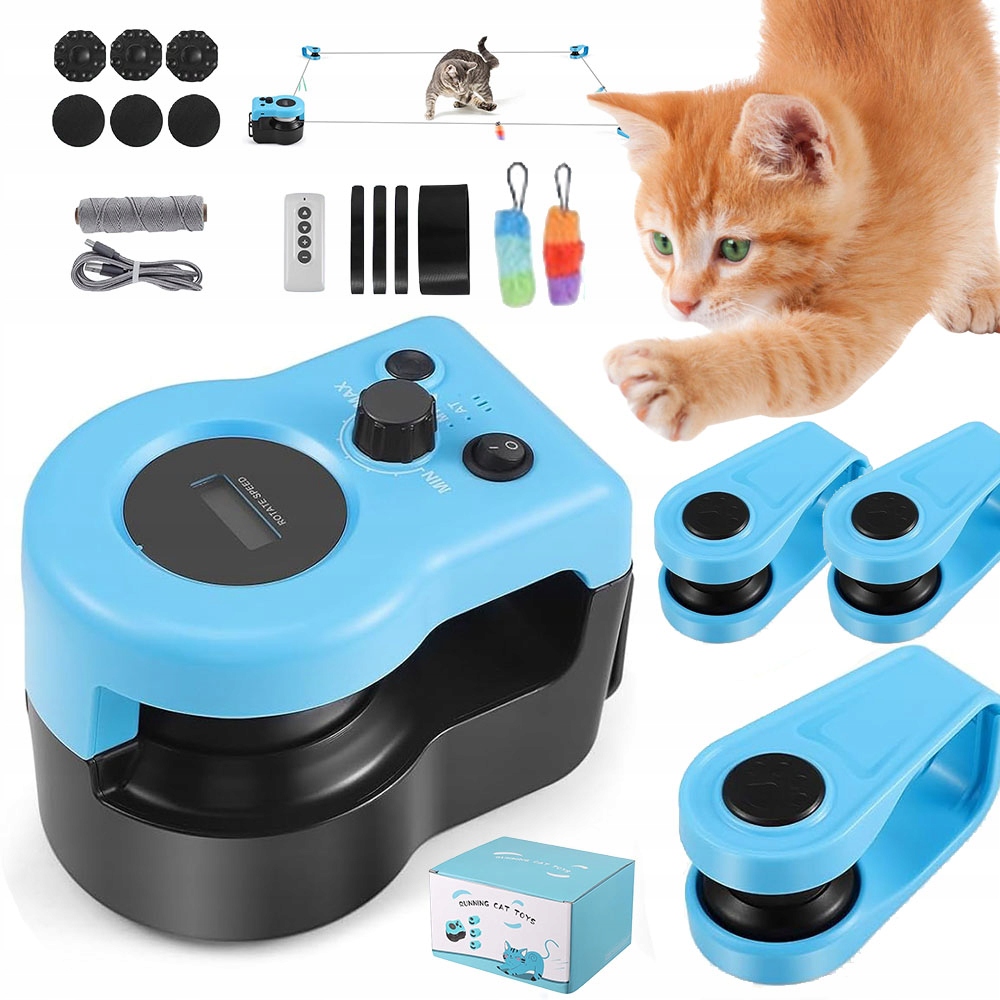 Interaktivní Hračka Pro Kočky S Dálkovým Ovládáním A Zvukem 4000 Mah