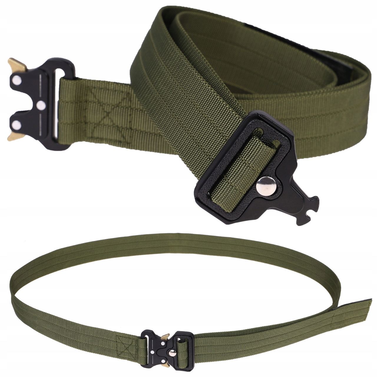 Pas Pasek Wojskowy Taktyczny Magnum Vipera Klamra typu Cobra Olive S/m