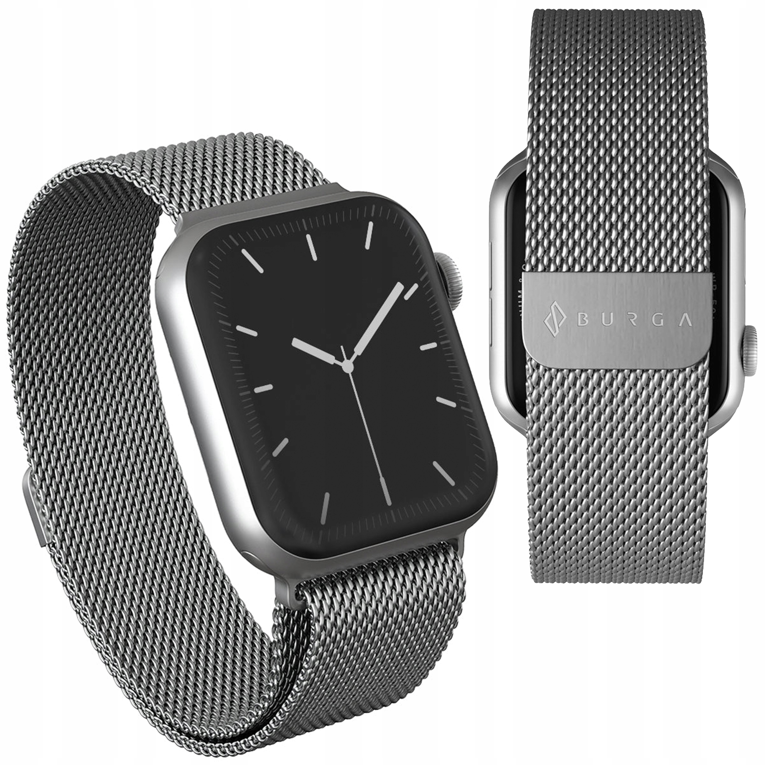 Burga Metal Mesh Band – Náramek pro Apple Watch 49 46 45 44 mm
