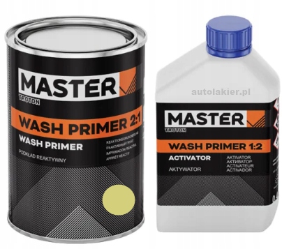Wash Primer 2:1 podkład Reaktywny Master grunt na stal alum ocynk 1,2 L 449
