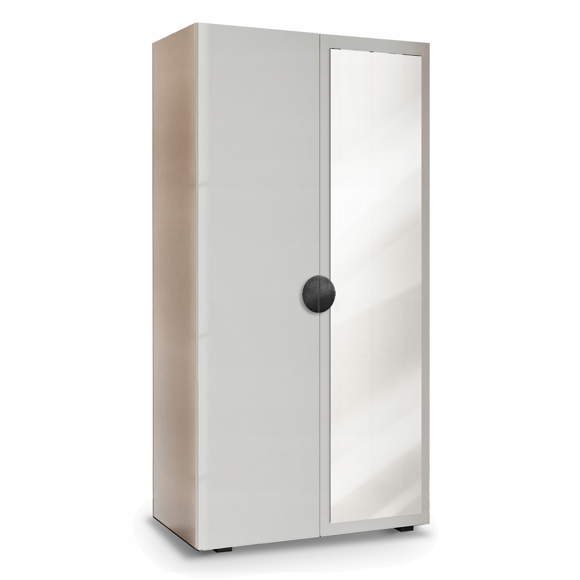 Skříň 90 CM S Výklopnou Předsíní Bílá Aria Úchytka Se Zrcadlem