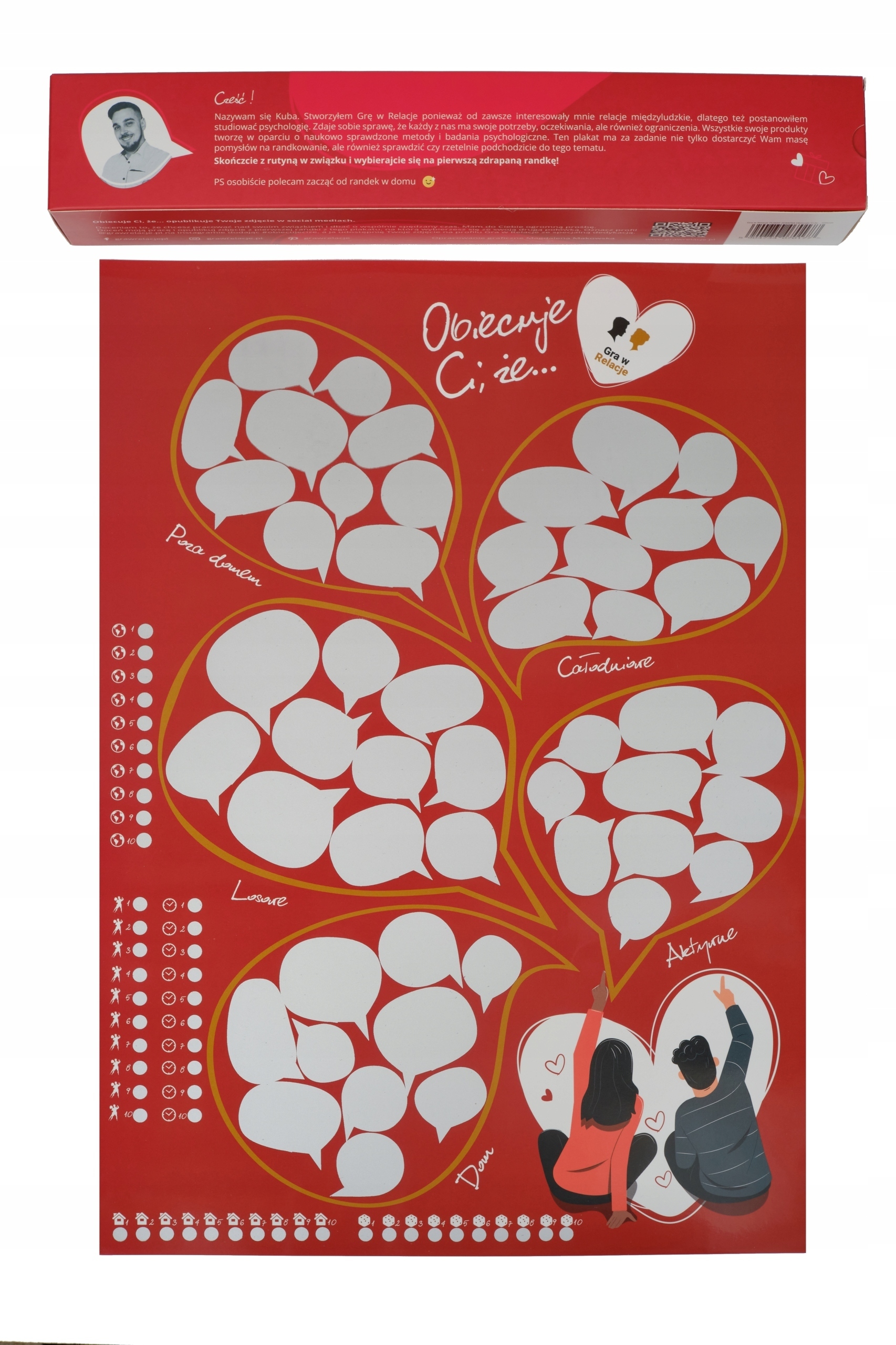 Plakát Slibuji ti, že... Zavěšení Plakát S Knihou Dekorace pokoje Plakát