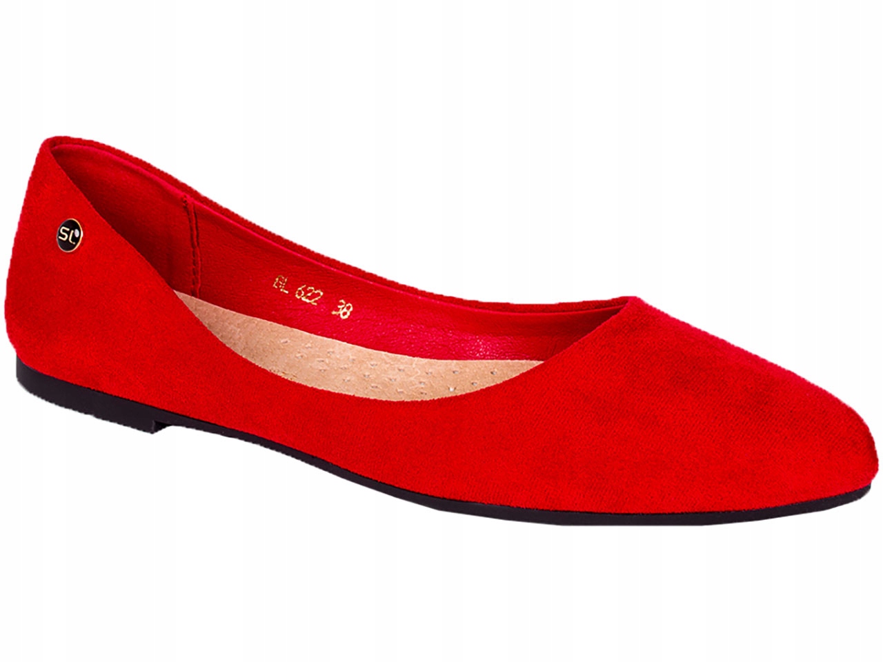 

Baleriny Buty Klasyczne Lekkie Wkładka Skóra r 37