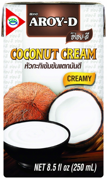 

Krem kokosowy, śmietanka 85% kokosa, 250ml Aroy-D