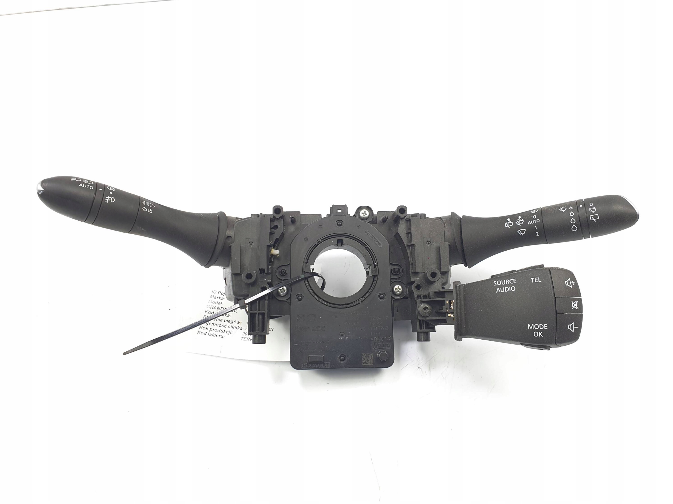 commande levier commodo sous volant 255678341R RENAULT MEGANE IV