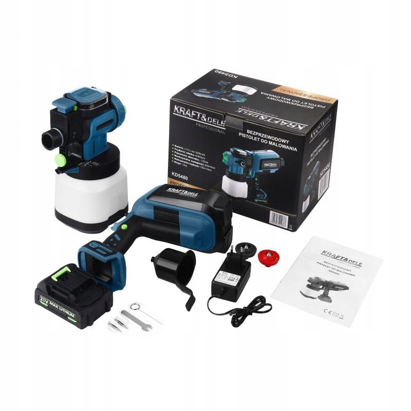 Akumulátorová Stříkací Pistole 21V KD5480