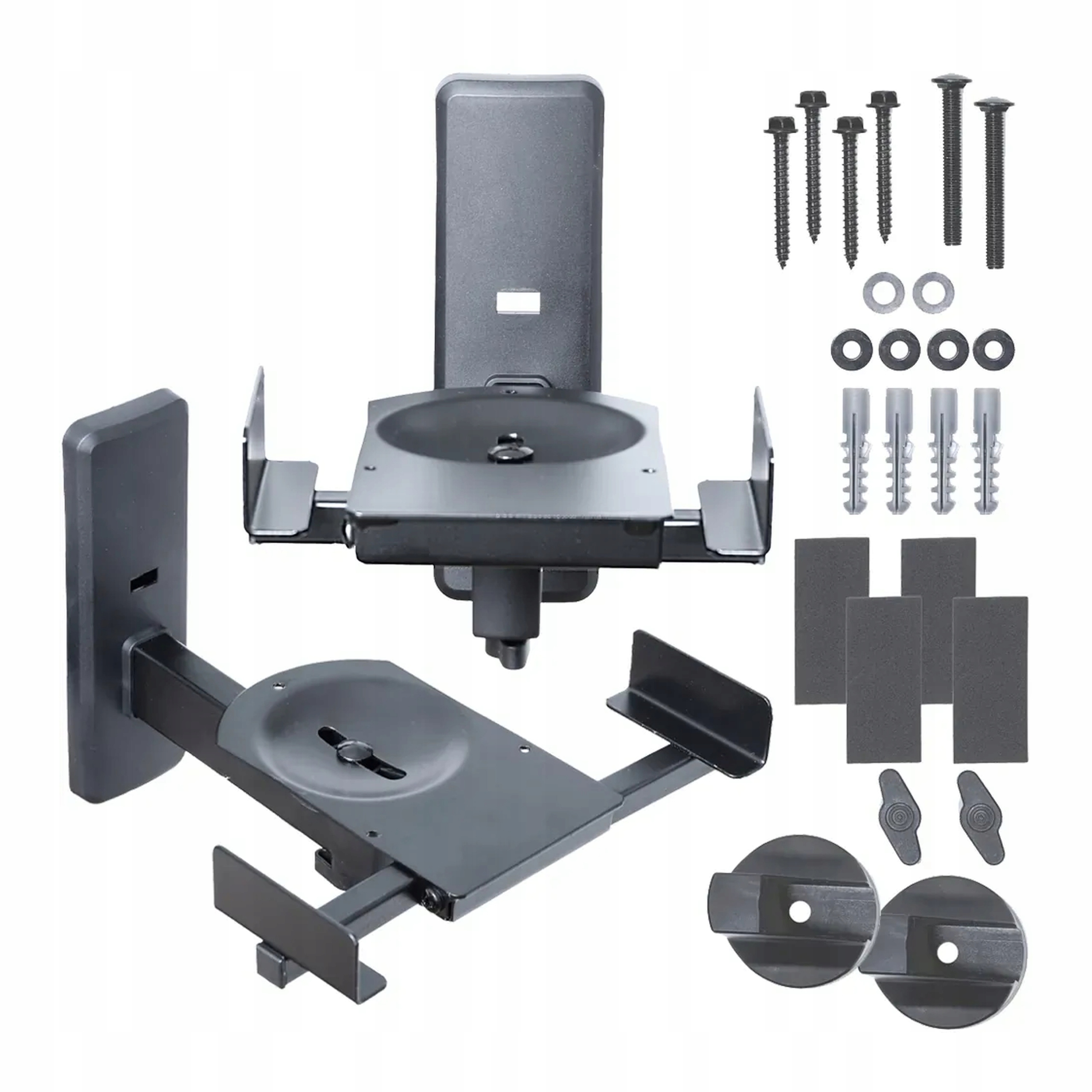 Ścienne Zaciskowe Uchwyty Do Głośników Obciążenie 20 Kg Zestaw 2 Szt