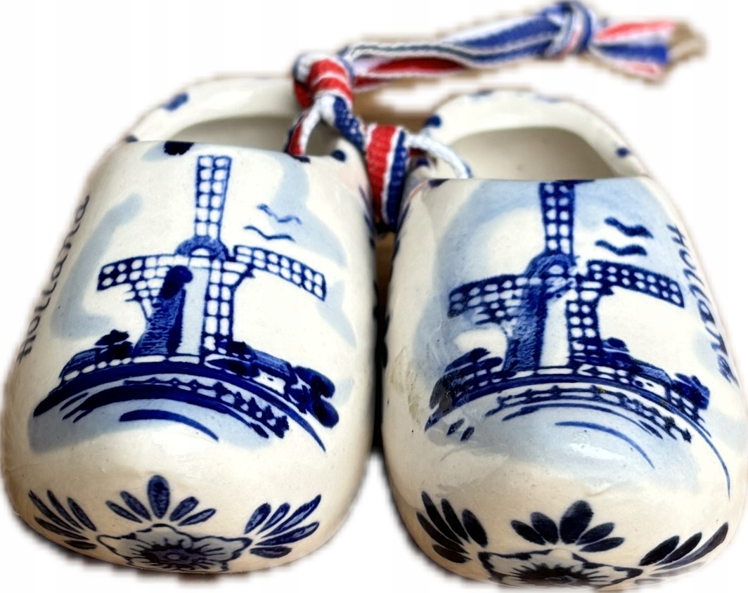 pamiątka Holandia buty chodaki Delfts