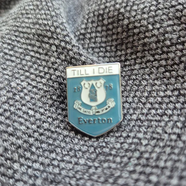 Pin Everton – metalowa przypinka, klub kibic, football Premier League
