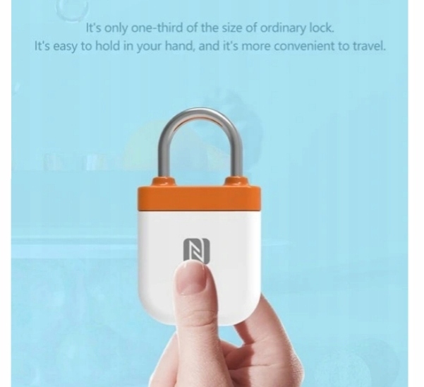 NFC Inteligentna kłódka Blokada Bluetooth IP55 Waga produktu z opakowaniem jednostkowym 0.6 kg