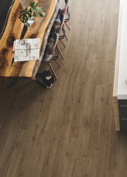 Panele Podłogowe Dąb Newcastle brązowy Wodoodporne AC4 8 mm 1.72m2 Kod producenta EL3582