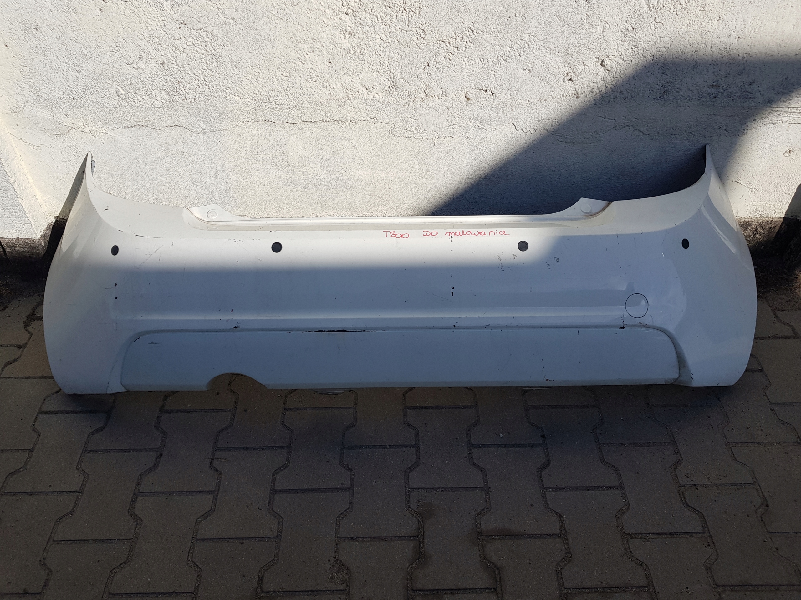 CHEVROLET AVEO T300 bumper rear part rear KPL PDC