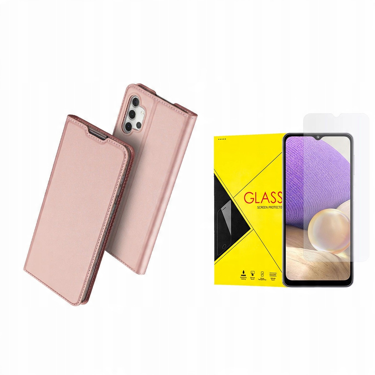 

Duxducis Etui Do Galaxy A32 5G + Szkło Hybrydowe