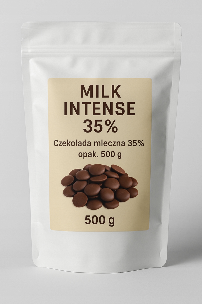 Belga tejcsokoládé Veliche Milk Intense 35% 500 g finom íz