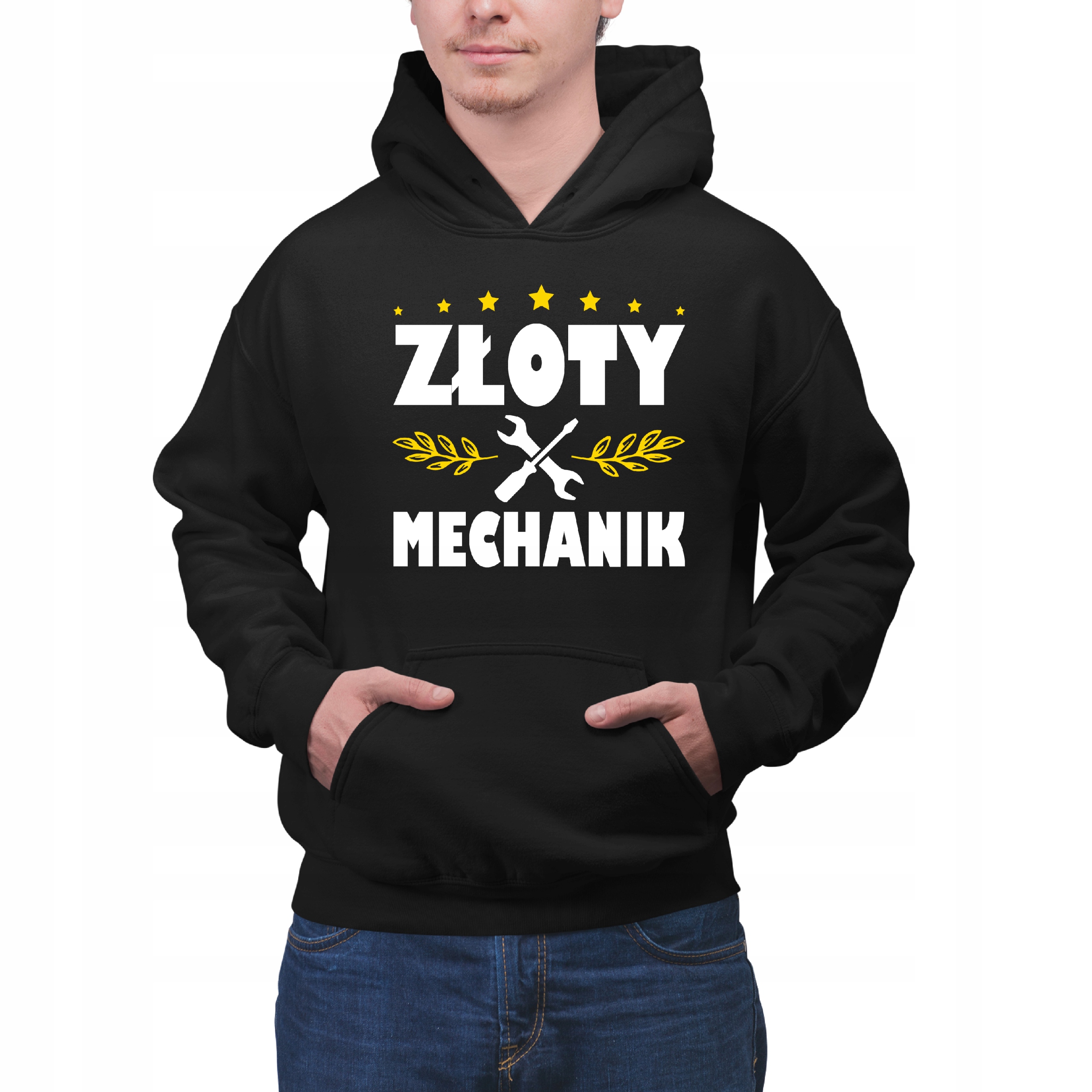 

Prezent Dla Mechanika Bluza Złoty Mechanik Auto M
