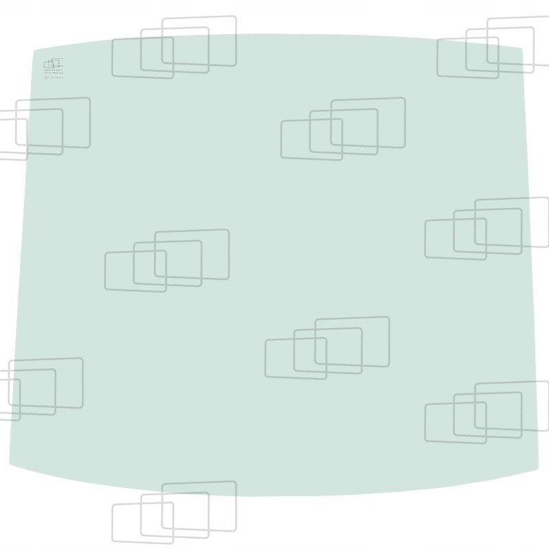 čelní sklo pro traktor John Deere pravé L62978