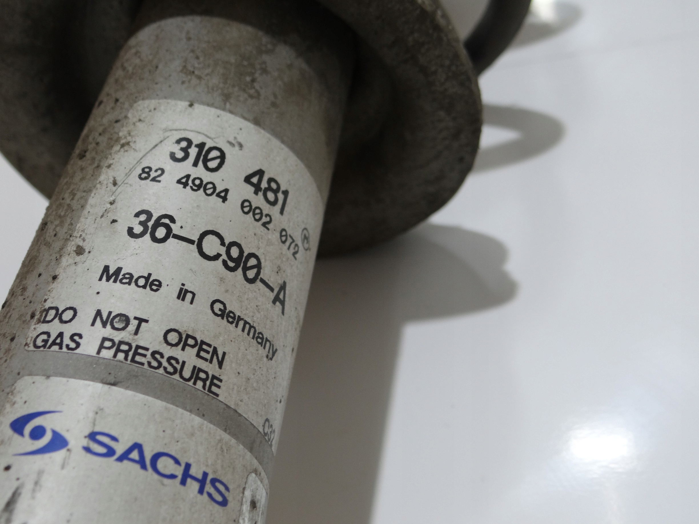 shock absorber SACHS front left BMW E61 LCI N53 824904002072
