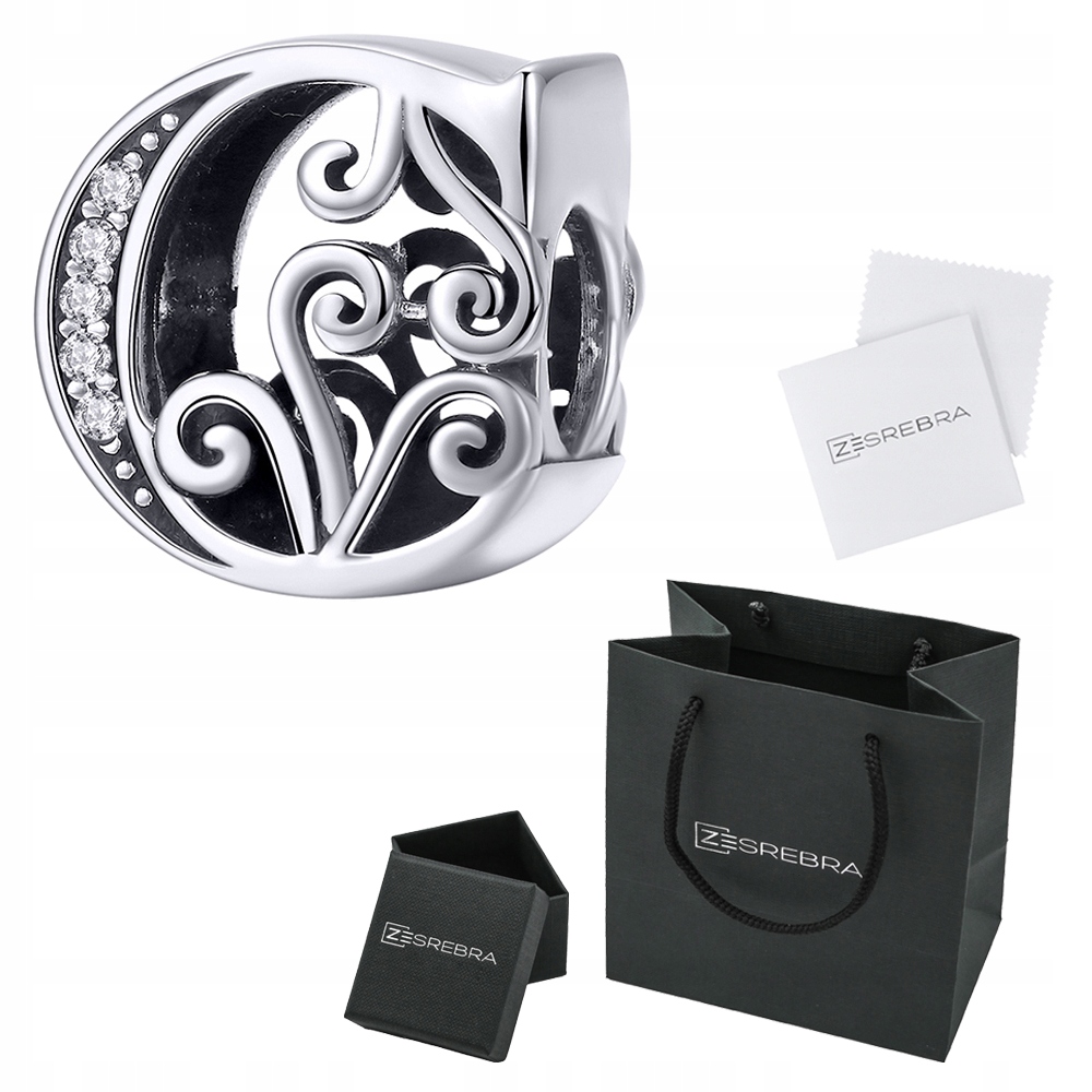 

Charms Litera C do Pandora srebro 925 S925