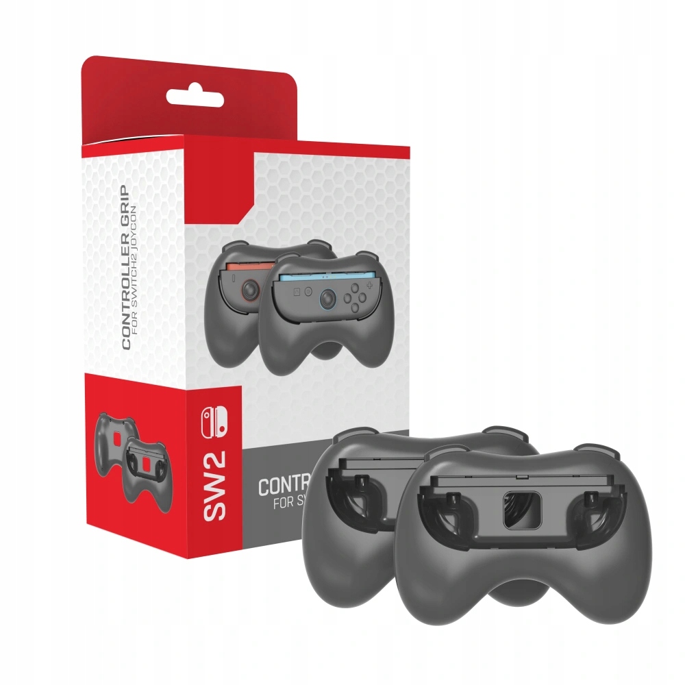 IRIS Dwa uchwyty handgripy na joy-con'y do Nintendo Switch 2 czarne