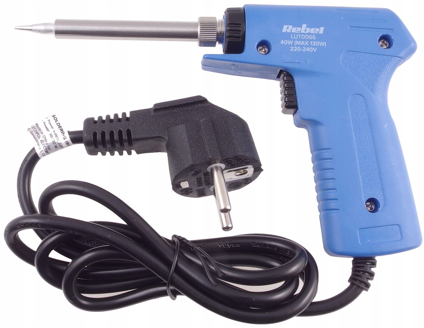 Lutownica pistoletowa 30W / 130W, Rebel, LUT0066