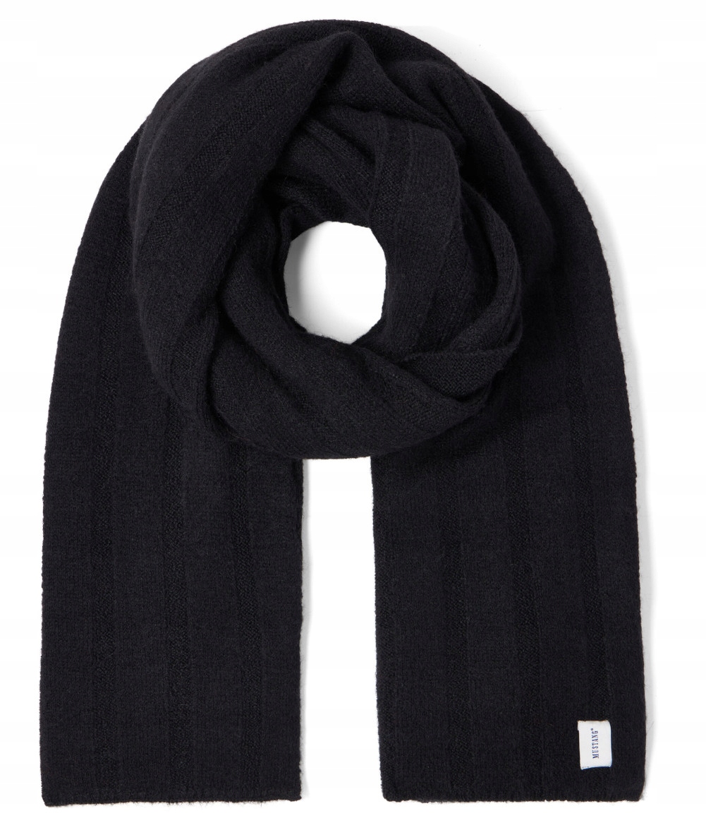 Mustang Černý Šátek Podzimní Zimní