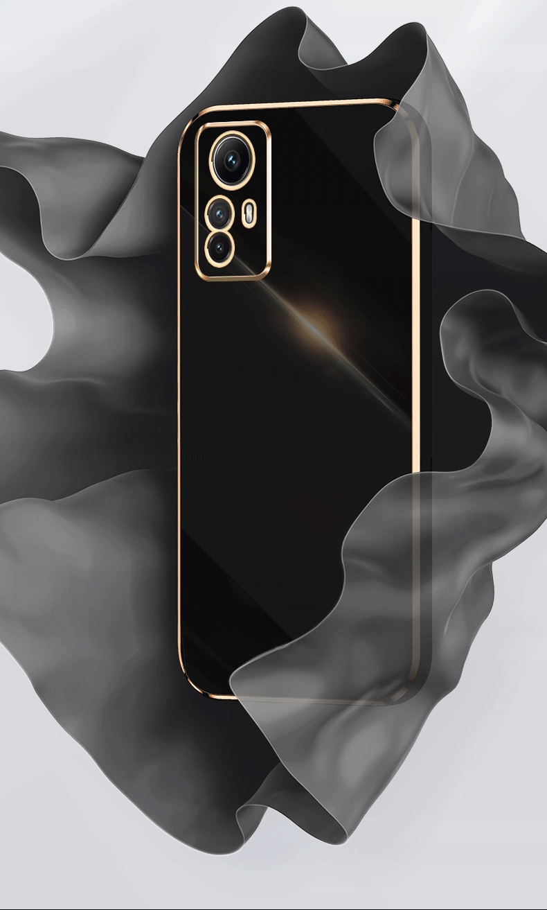 Etui do XIAOMI Redmi Note 12s GLAMOUR GOLD CASE ELEGANCKIE + SZKŁO Marka Inna