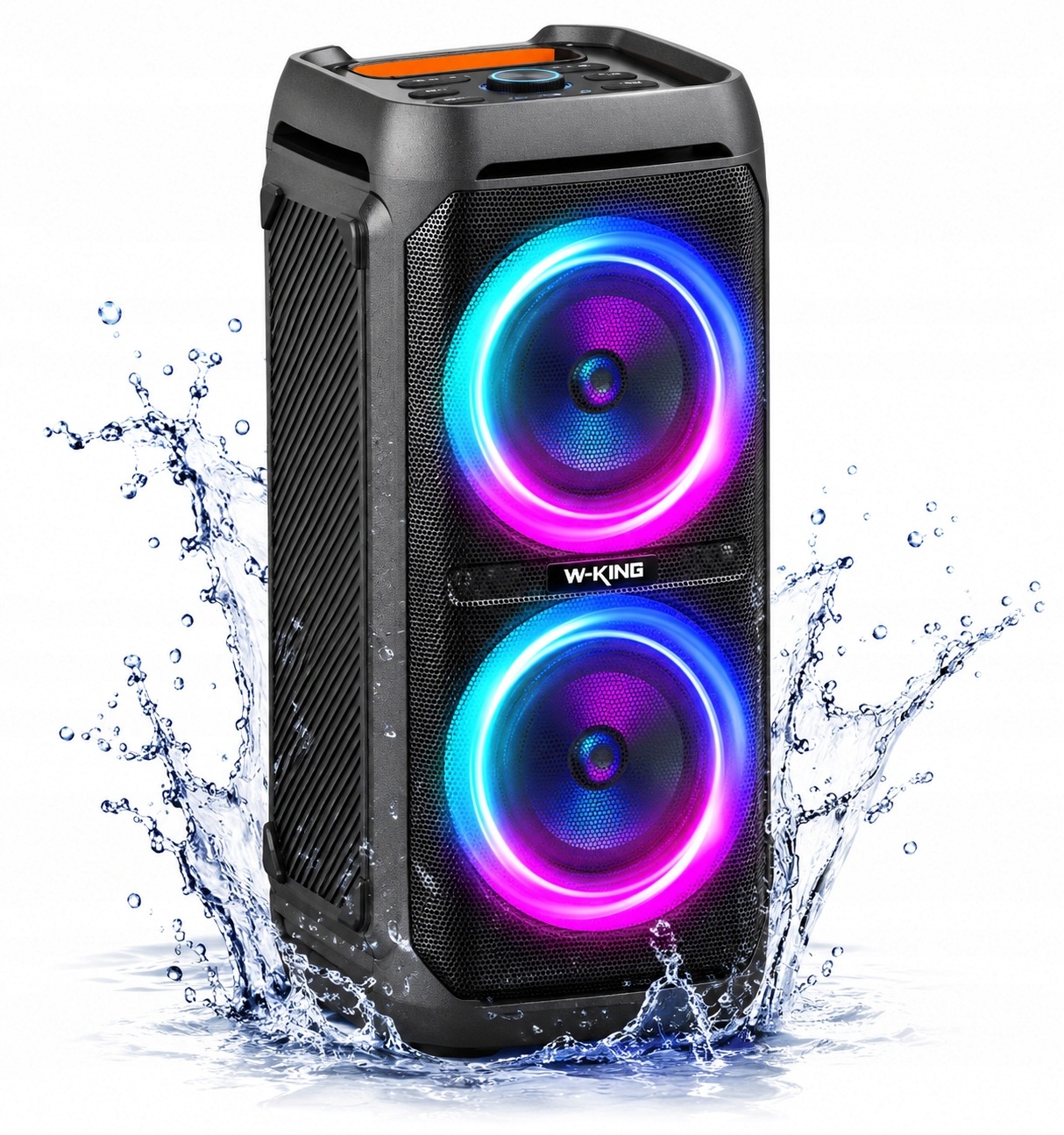 Głośnik bezprzewodowy Bluetooth W-KING T11 czarny