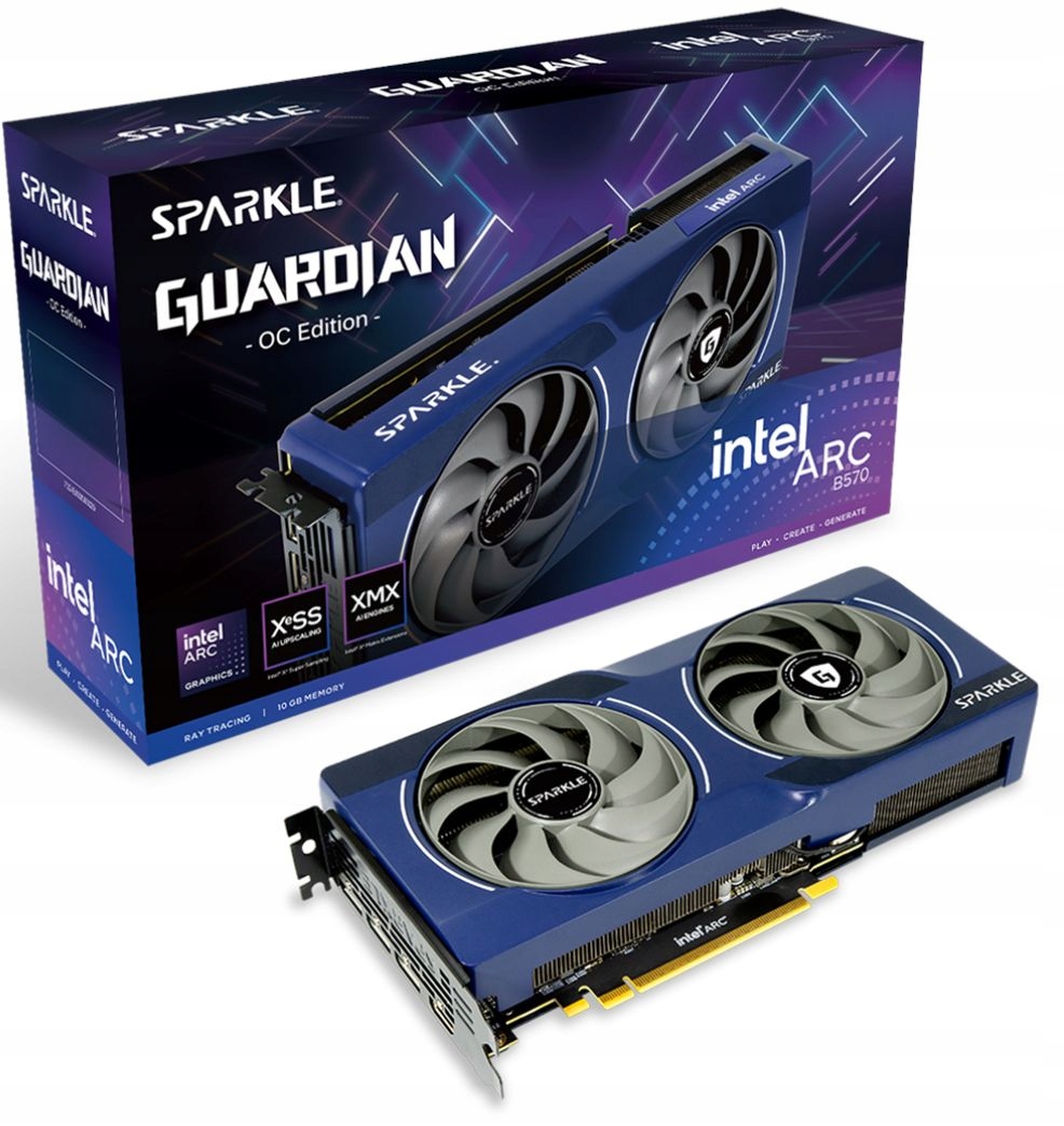 Karta graficzna Sparkle Intel Arc B570 Guardian Oc 10G