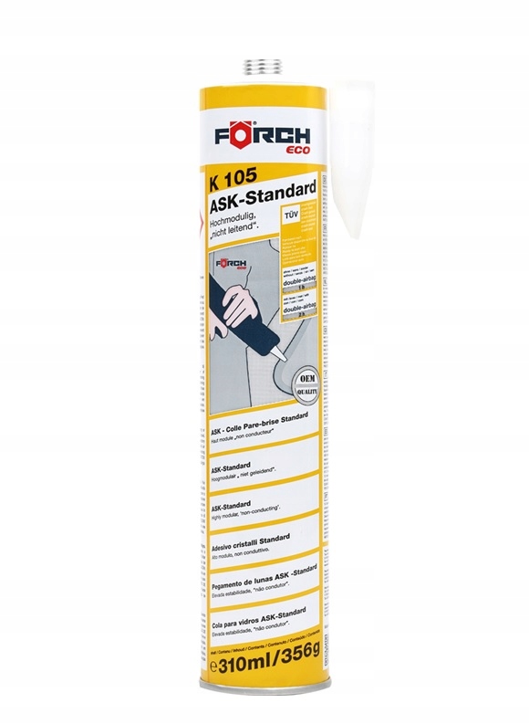 

Forch K105 Klej do szyb samochodowych 310 ml