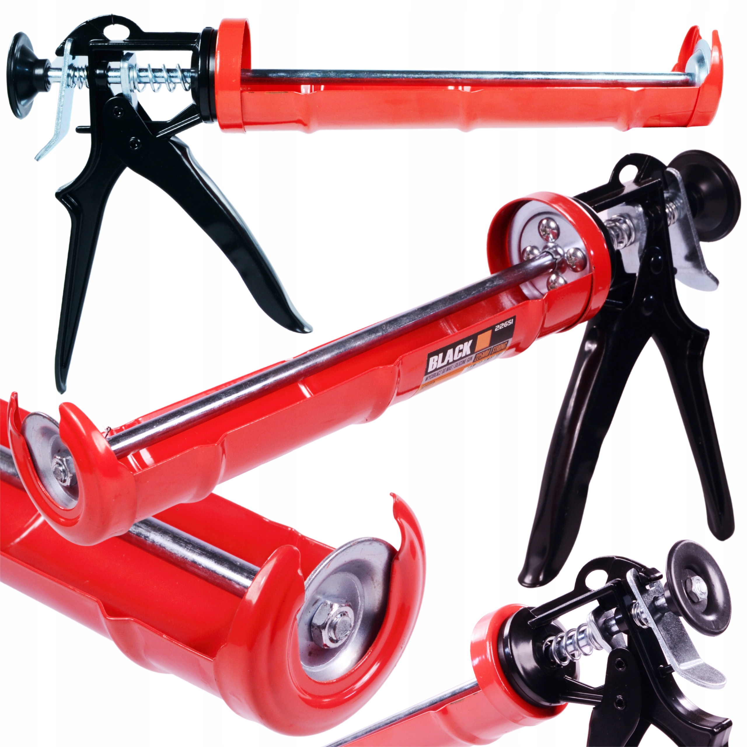 

Wyciskacz Pistolet Do Silikonu Mas Metalowy Mocny