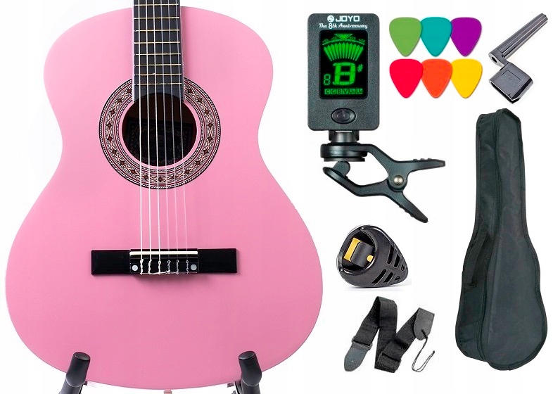 GITARA KLASYCZNA AKUSTYCZNA 3/4 DLA POCZĄTKUJĄCYCH
