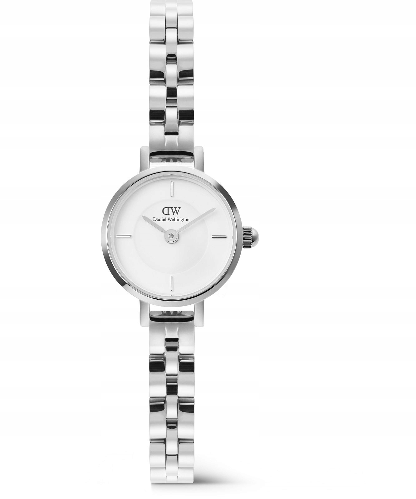 Dámské hodinky Daniel Wellington Petite Mini Arch 3-link White Silver