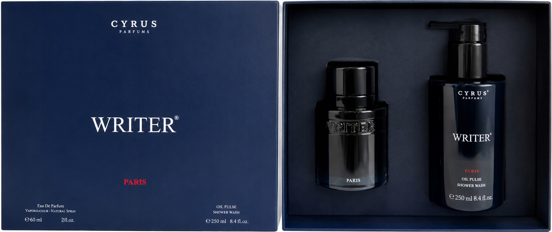 Cyrus Writer 60 Ml parfémovaná voda 250ml sprchový gel