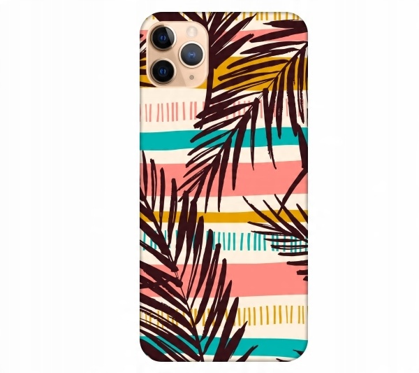 

Etui pokrowiec do iPhone 11 Pro Max Liscie tropika