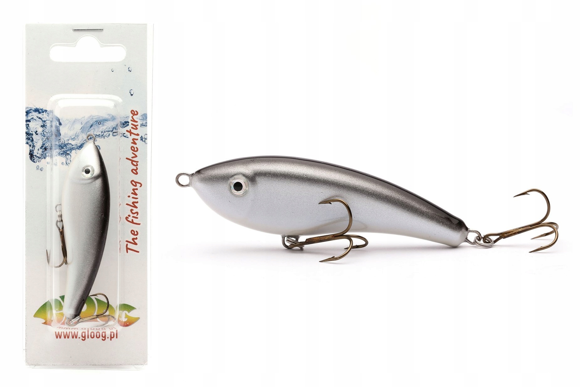 Wobler boleniowy bezsterowy Gloog Hermes 7cm 12g Snp